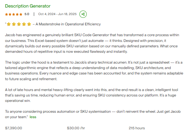 Description Generator